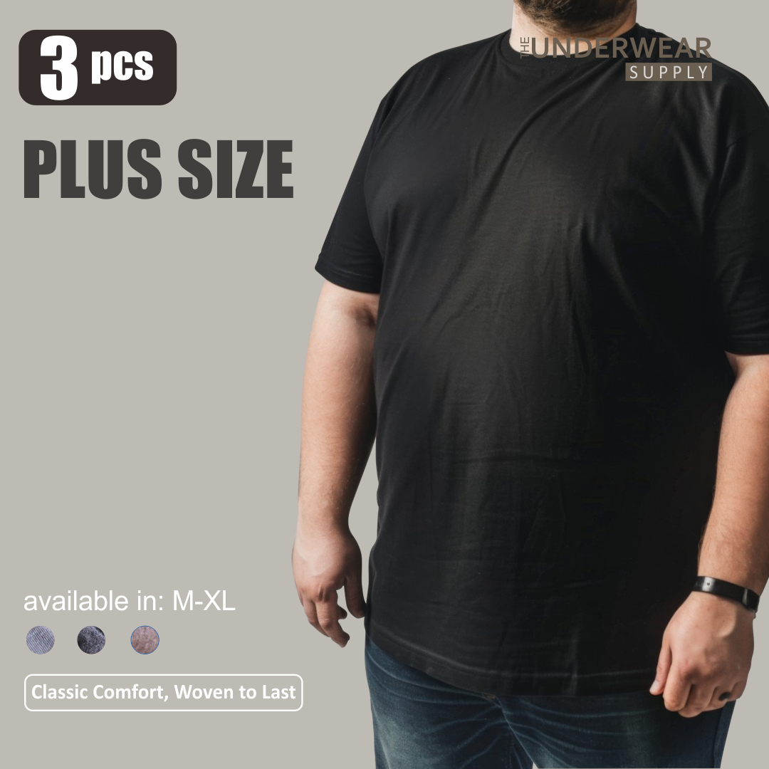 [Pierre Uno] Celana Dalam Pria Jumbo Misty Mixed Cotton Model Classic | Big Size Briefs Underwear