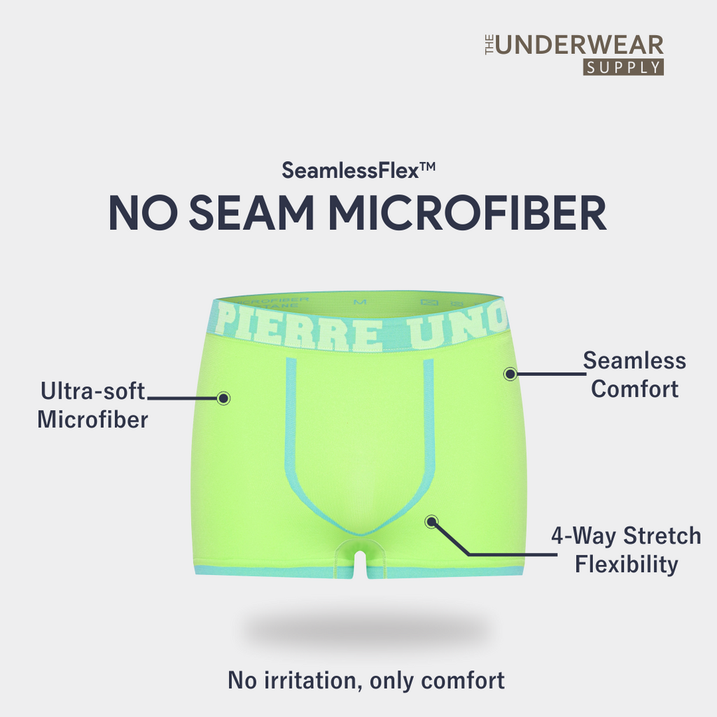 [Pierre Uno] 2pcs Celana Dalam Remaja Seamless 10-17 Tahun | Microfiber Spandex | Teen Underwear 09