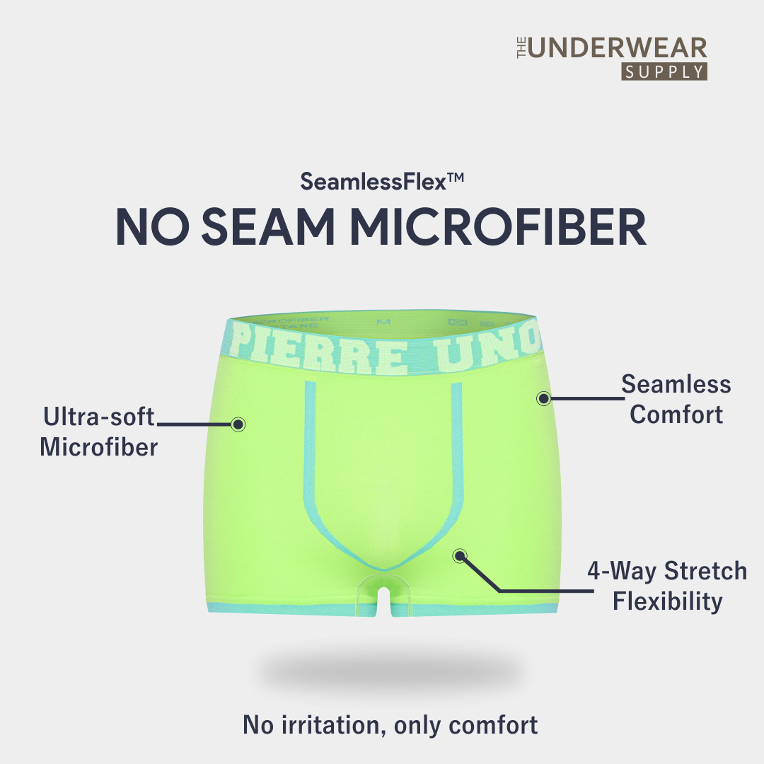 [Pierre Uno] 2pcs Celana Dalam Remaja Seamless 10-17 Tahun | Microfiber Spandex | Teen Underwear 09