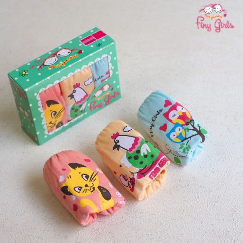 FINY GIRLS [1 Box = 3 Pcs] - Celana Dalam Anak Perempuan [2- 13 tahun]  / Dream