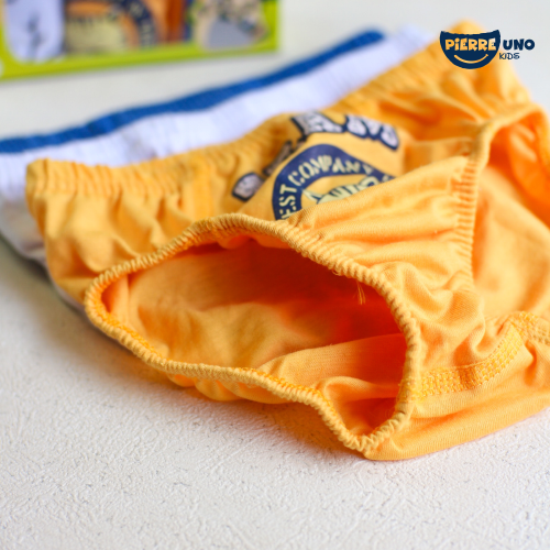 Pierre Uno Kids [1 Box = 3 Pcs] - Celana Dalam Anak Laki-laki [2- 13 tahun]  / Teamcat