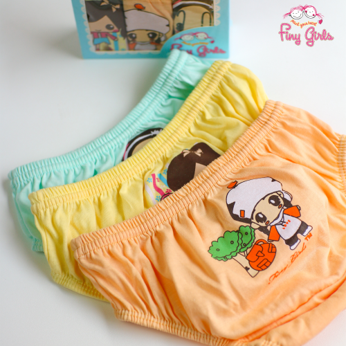 FINY GIRLS [1 Box = 3 Pcs] - Celana Dalam Anak Perempuan [2- 13 tahun]  / Girls Only