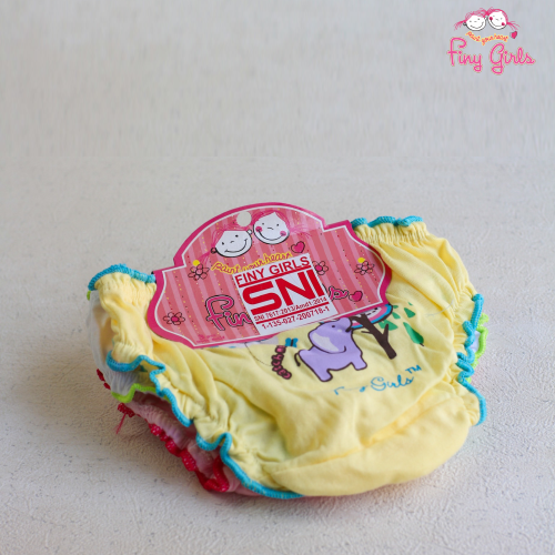 FINY GIRLS [1 Box = 3 Pcs] - Celana Dalam Anak Perempuan [2- 13 tahun]  / Neci