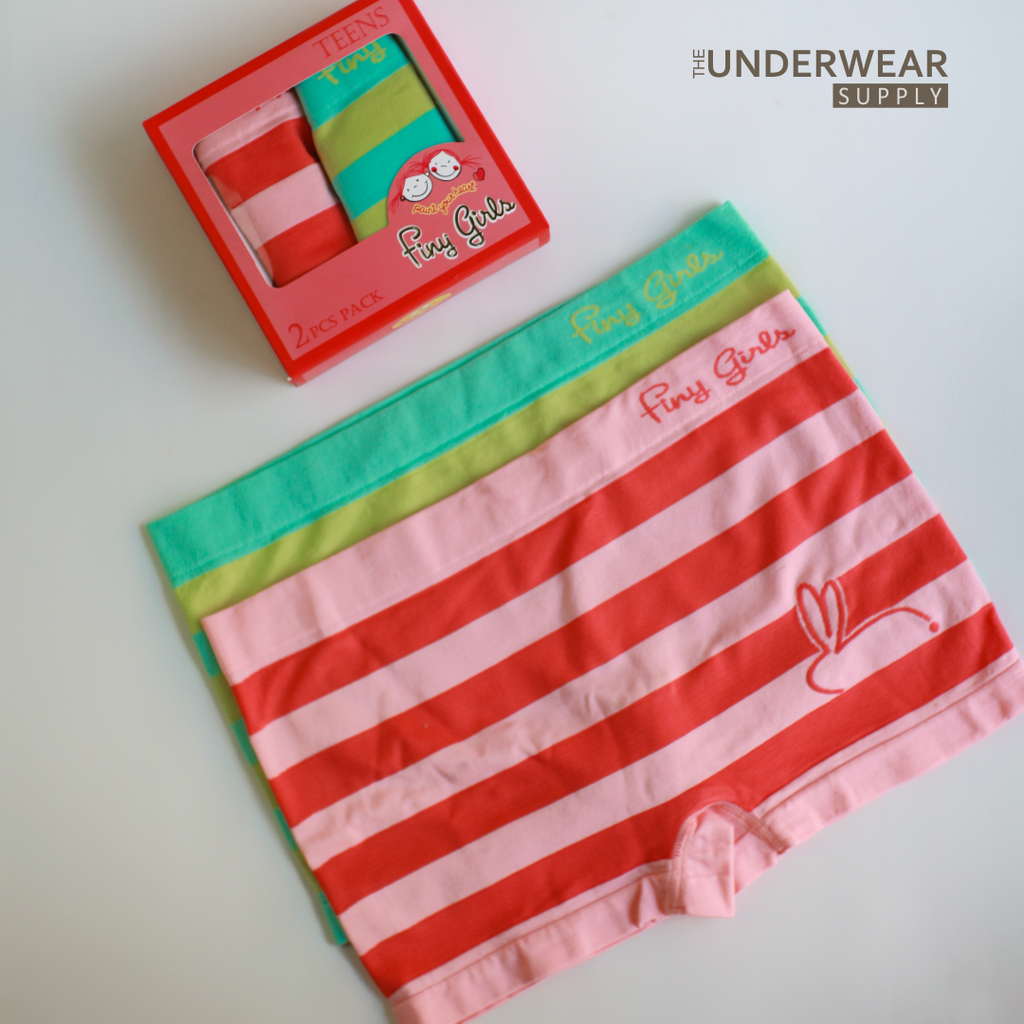 [Finy Girls] 2pcs Celana Dalam Remaja Perempuan 10–17 Tahun | Microfiber