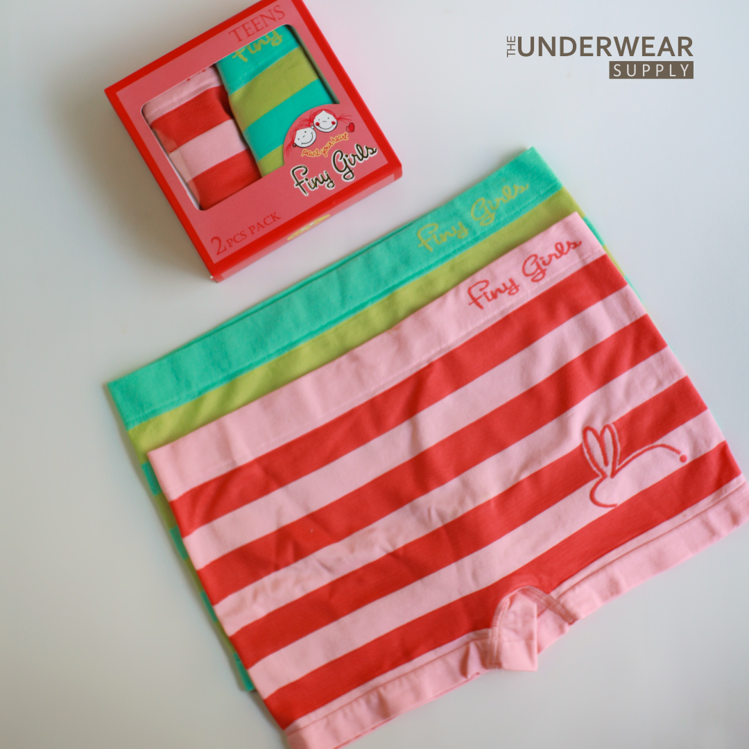 [Finy Girls] 2pcs Celana Dalam Remaja Perempuan 10–17 Tahun | Microfiber