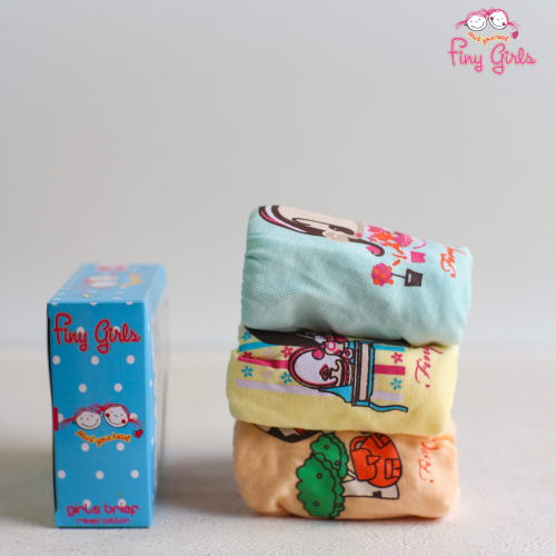 FINY GIRLS [1 Box = 3 Pcs] - Celana Dalam Anak Perempuan [2- 13 tahun]  / Girls Only