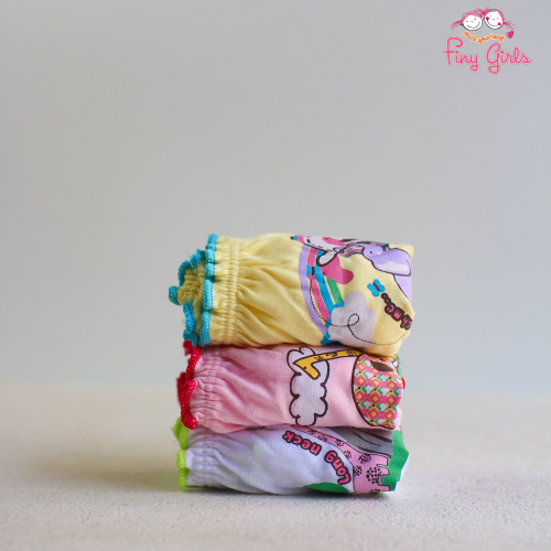 FINY GIRLS [1 Box = 3 Pcs] - Celana Dalam Anak Perempuan [2- 13 tahun]  / Neci