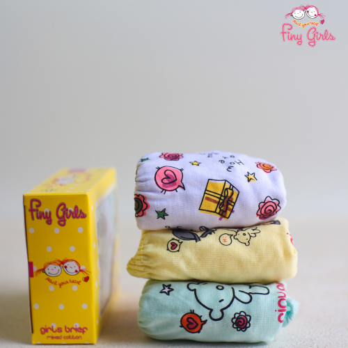 FINY GIRLS [1 Box = 3 Pcs] - Celana Dalam Anak Perempuan [2- 13 tahun]  / Little Girl