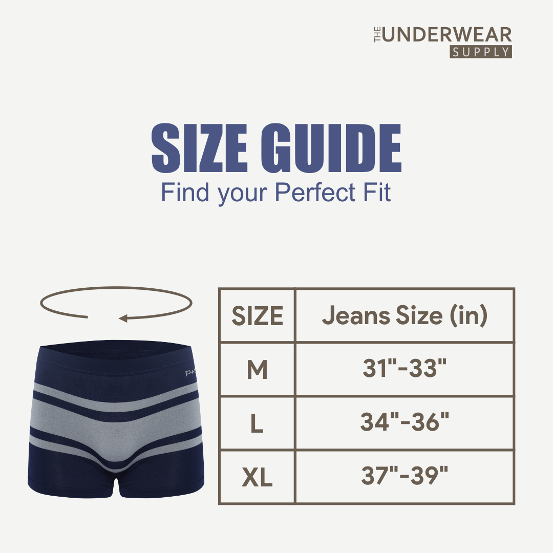 [P+2] 2 Pcs Celana Dalam Pria Seamless Trunks 02 | Spandex Microfiber | Underwear CD Pria