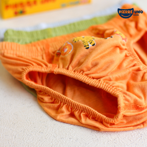 Pierre Uno Kids [1 Box = 3 Pcs] - Celana Dalam Anak Laki-laki [2- 13 tahun]  / Jungle