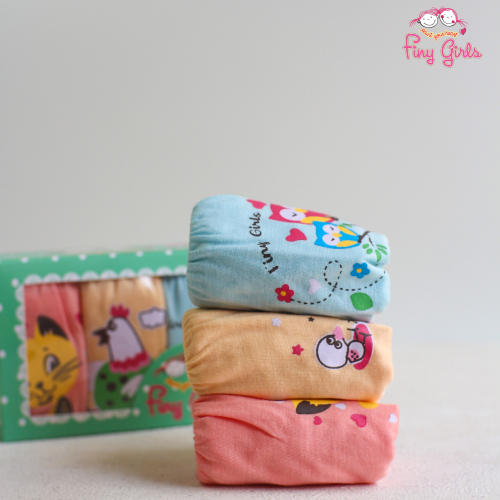 FINY GIRLS [1 Box = 3 Pcs] - Celana Dalam Anak Perempuan [2- 13 tahun]  / Dream