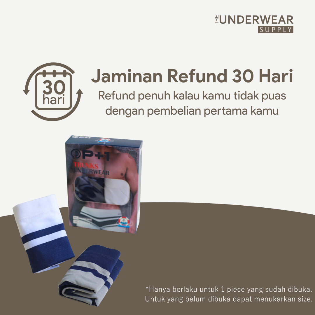 [P+2] 2 Pcs Celana Dalam Pria Seamless Trunks 02 | Spandex Microfiber | Underwear CD Pria