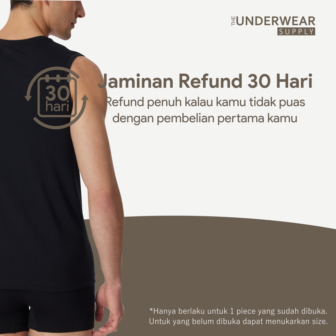 [Pierre Uno] Kaos Dalam Pria - Runcool | Kaos Kutang | Sleeveless | Singlet | Kaos Lengan Buntung