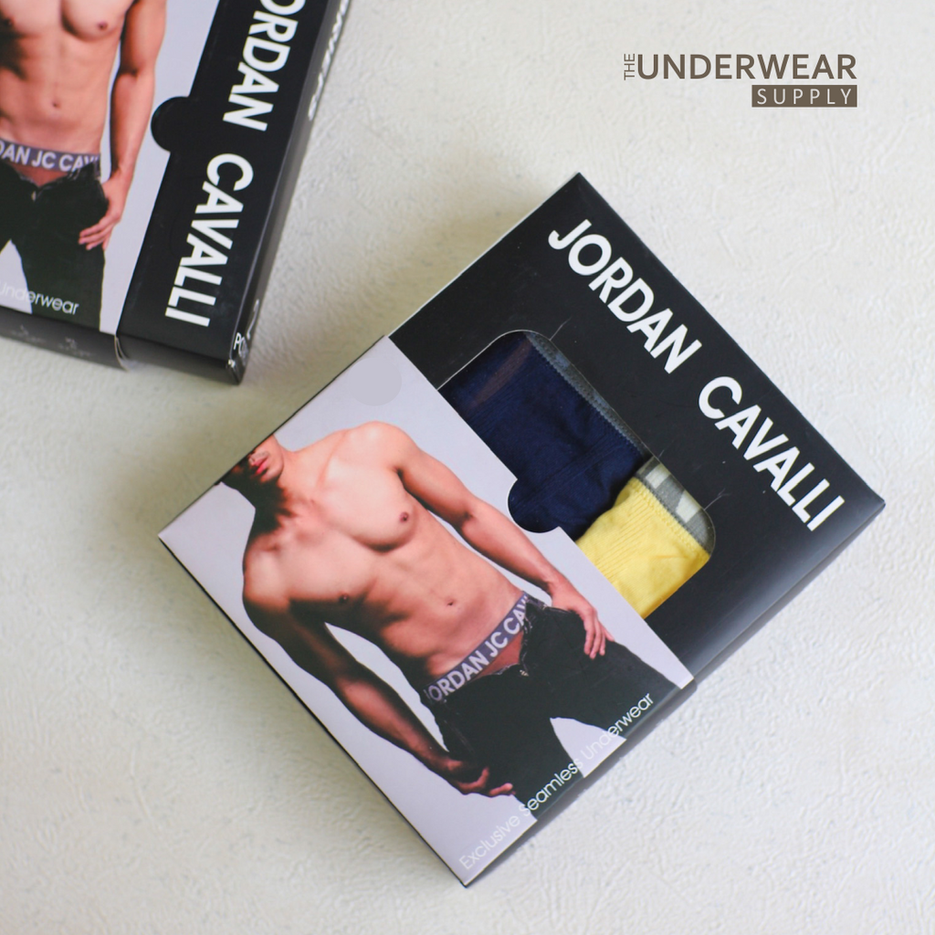 [Jordan Cavalli] 2pcs Celana Dalam Pria | Seamless Cotton Briefs | Briefs Underwear