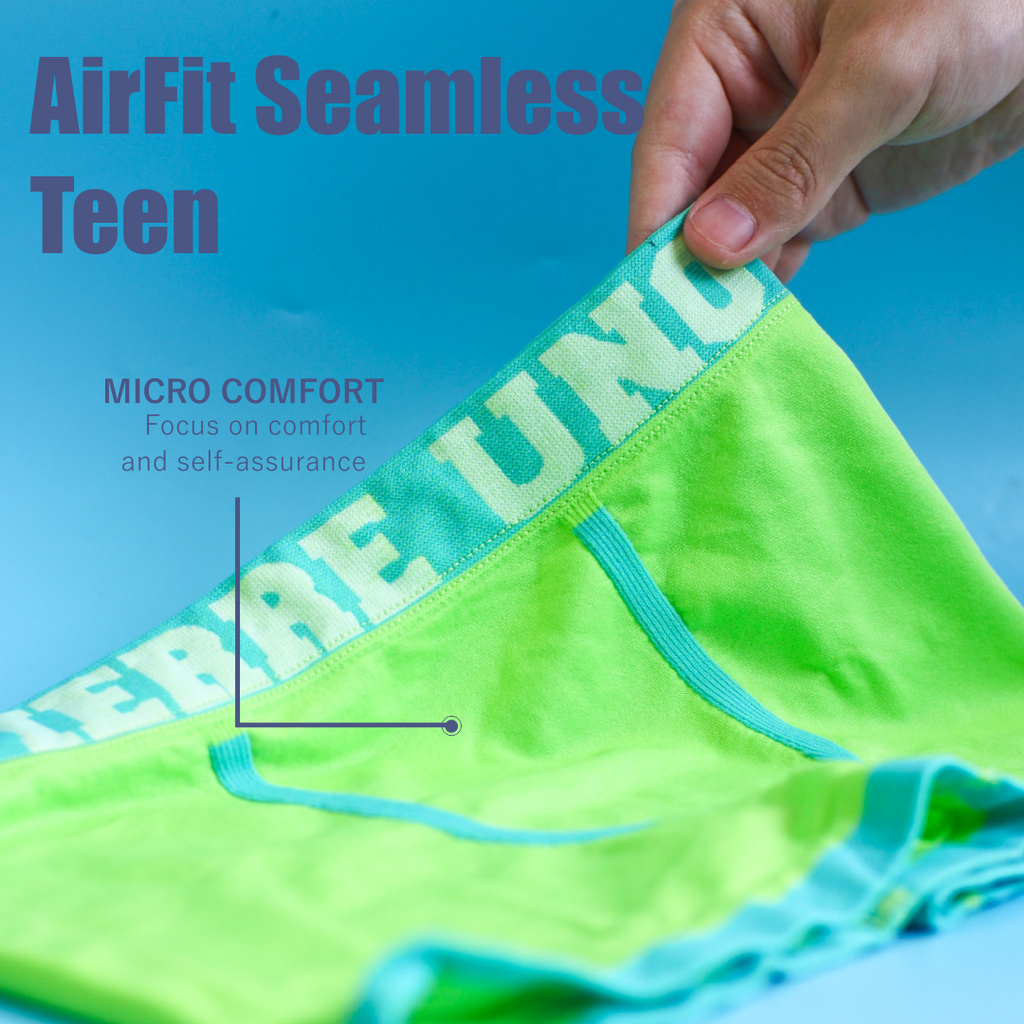 [Pierre Uno] 2pcs Celana Dalam Remaja Seamless 10-17 Tahun | Microfiber Spandex | Teen Underwear 09