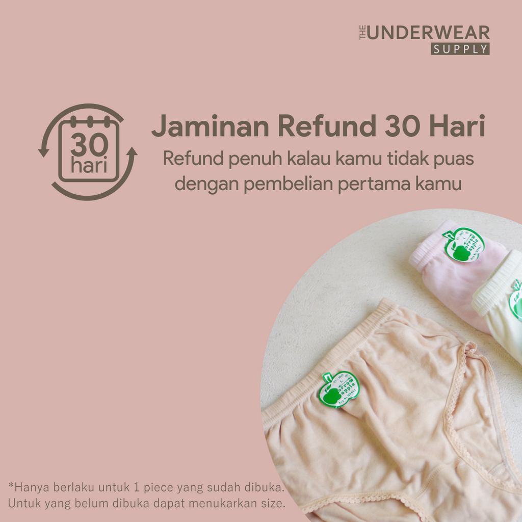 [Arrow Apple] CD Apel Ori Wanita | Klasik Sejak 1976 | Celana Dalam Wanita | Rio