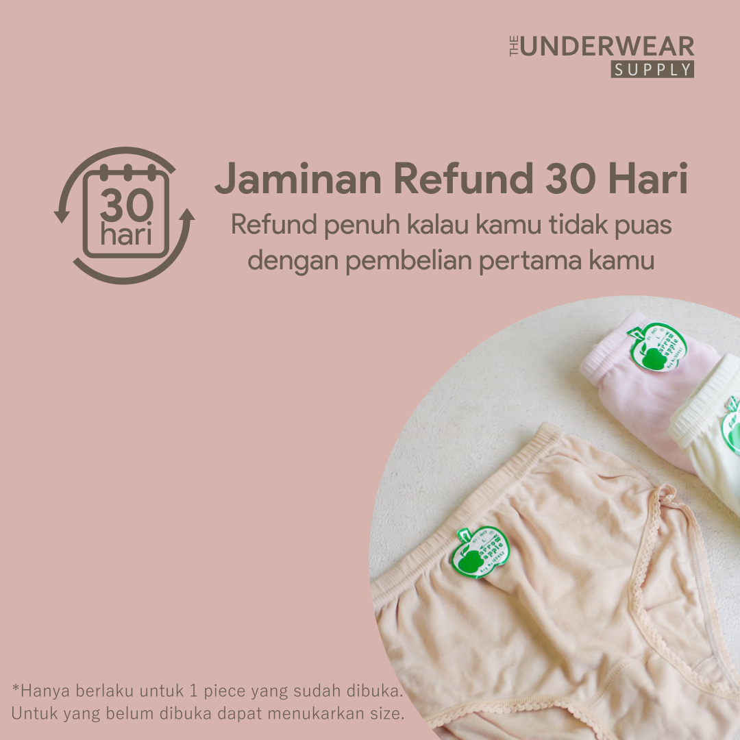 [Arrow Apple] CD Apel Ori Wanita | Klasik Sejak 1976 | Celana Dalam Wanita | Rio