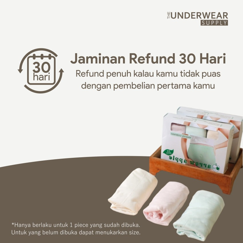 Arrow Apple Maternity Briefs [1 Box = 3 pcs] - Celana Dalam Ibu Hamil / Maternity Briefs